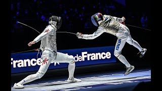 CIP 2022 Individual Mens Foil Fencing Finals Highlights [upl. by Ettereve]