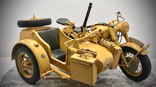 ITALERI 19 Scale Model  BMW R75  Full Build Montage [upl. by Can209]