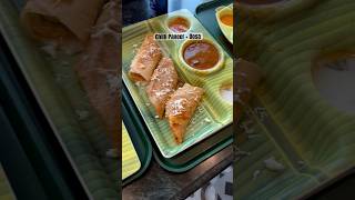 Chilli Paneer Dosa  South Indian Food Fusion Chilli Paneer Dosa [upl. by Kinnie870]