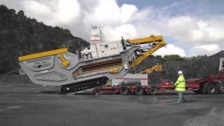 Rapid Trakmix Track Mounted Mobile Continuous Concrete Mixing Plant  Pugmill [upl. by Philander]