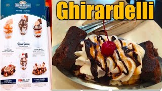 My USA Icecream Vlog What is so special Ghirardelli icecream  San Diego America Downtown USA [upl. by Doug]