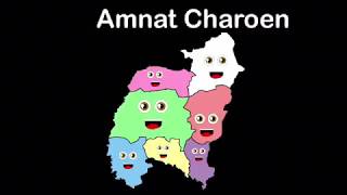 Amnat Charoen GeographyDistricts of Amnat Charoen [upl. by Aciraa]