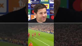 Xabi Alonso explains how Anfield atmosphere affected Leverkusen players lfc [upl. by Yalcrab203]