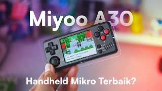 REVIEW Miyoo A30  Handheld Mungil Terbaik Lebih asik dari GKD Pixel dan Miyoo Mini [upl. by Obediah]