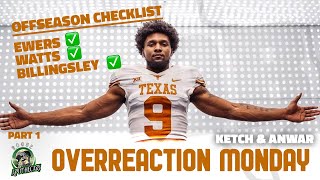 Jahleel Billingsley to Texas Longhorns football via transfer portal Overreaction Monday to UT roster [upl. by Eiznikam]