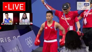 LIVE FULL VIDEO HIGHLIGHT Nesthy Petecio Vs Julia Szeremeta  Womens Boxing Paris 2024 Olympics [upl. by Ydroj591]