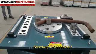 Foundation Bolt Bending Machine Waxcon8700064607 [upl. by Ateerys]