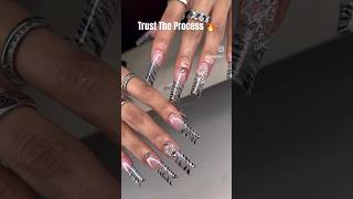 What’s 44 🤔🔥nails nailinspo zebraprint zebra longnails foryou shortsviral explore fyp [upl. by Eitisahc451]