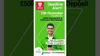 Middlesex University Scholarships 2025 Intake studyabroad studyinuk2024 ukscholarship [upl. by Arlina]