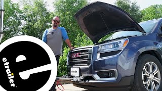 etrailer  How to Install the Demco StayINPlay Duo Flat Tow Brake System on a 2014 GMC Acadia [upl. by Happ]