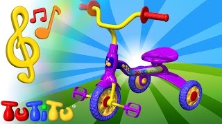 TuTiTu Toys and Songs for Children  Tricycle [upl. by Mattie522]