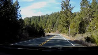 Relaxing Scenic Drive Laytonville California to Branscomb California [upl. by Kos]