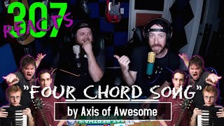 Four Chord Song by Axis of Awesome  WHAT IS HAPPENING 😲🤯  307 Reacts  Episode 234 [upl. by Kinzer]