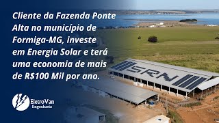 Fazenda Ponte Alta  FormigaMG investe em Energia Solar [upl. by Tehcac]