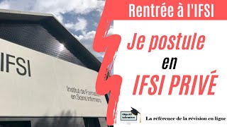 Comment intégrer un IFSI privé [upl. by Annah208]