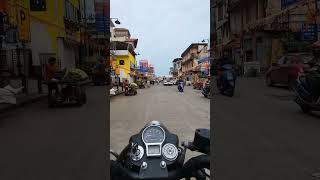 Mangalore City Ride In Car Street nammakudla classic350 [upl. by Lenna]