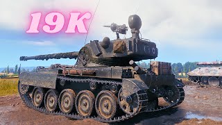 AMX 13 105 perfect light tank game 19K Spot Damage amp AMX 13 105 20K World of Tanks Gameplay 4K [upl. by Atinauq]