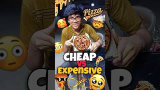 Cheap Vs Expensive Pizza🍕pizzashortsfoodviralchallengetrendingminivlogyoutubeshortsytshorts [upl. by Luing]