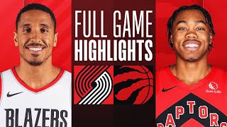 TRAIL BLAZERS at RAPTORS  FULL GAME HIGHLIGHTS  October 30 2023 [upl. by Lamak]