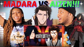 Death Battle quotMadara VS Aizen Naruto VS Bleachquot REACTION [upl. by Aisyla]