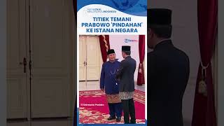 Penampilan Titiek Soeharto Bak Ibu Negara Dampingi Prabowo Subianto Pindahan ke Istana Negara [upl. by Halilak912]