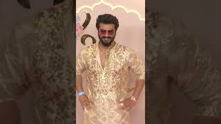 Arjun Kapoor arrives for AnantRadhika wedding at Jio World Convention Centre in Mumbai [upl. by Bonny]