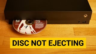 How To Manually Eject XBOX One X Disc  Game Stuck Inside [upl. by Doersten]