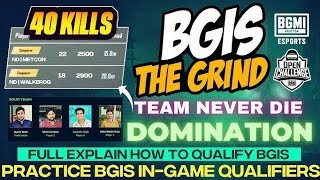 How To Qualify Bgis In game qualifiers 2024🤯  How to get 40 Kills in bgis in game qualifiers [upl. by Bevon]