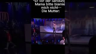 Er vor der Sendung Mama bitte blamiere mich nicht… Die Mutter sendung bitter [upl. by Adianes]