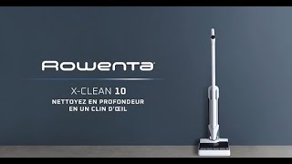 ROWENTA  X Clean 10  laspirateur laveur sans fil pour nettoyer en profondeur en un clin dœil [upl. by Holms]