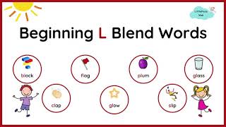 bl Blend words  Beginning blend words with pictures Consonant blends  bl  cl  fl  gl  pl  sl [upl. by Vod]