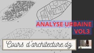 Lanalyse urbaine vol 3la morphologie urbaine التحليل الحضري مورفولوجيا الحضرية urban Analysis [upl. by Anoo618]