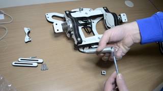 MFG Crosswind rudder  unpacking assembly calibration instructions [upl. by Sakul117]