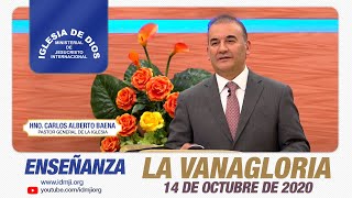 Enseñanza La vanagloria 14 octubre 2020 Hno Carlos Alberto Baena IDMJI [upl. by Haneeja]