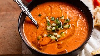 Gazpacho Cold Spanish soup [upl. by Low]