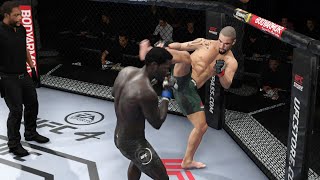 UFC 254 Robert Whittaker vs Jared Cannonier Full Fight Highlights  UFC Co Main Event UFC 4 [upl. by Tesler500]