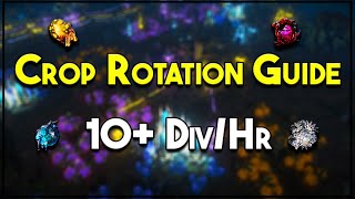 Make 10 DivinesHr Farming Harvest with Crop Rotation PoE 325 [upl. by Anima950]