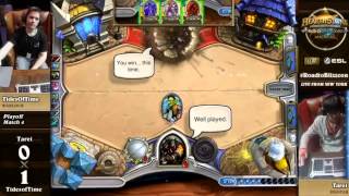 Hearthstone World Championship 2014 Americas Qualifier  Playoff  Tarei vs TidesofTime [upl. by Barayon]