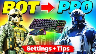 Go from BOT to PRO on Mouse and Keyboard in Call of Duty Warzone with the Best Settings  Tips [upl. by Germano800]