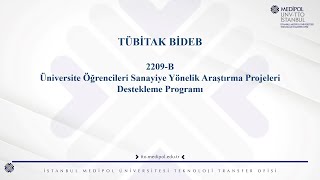 Güncel Bilgilerle TÜBİTAK 2209B Üniversite Öğrencileri Sanayiye Yönelik Araştırma Projeleri Desteği [upl. by Hirst]