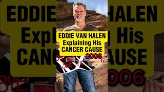 Eddie Van Halen Talks Reason He Got Cancer 2006 vanhalen eddievanhalen classicrock [upl. by Armalda]