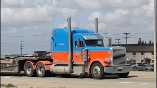 Sick Shiftin’ Peterbilt 389 TRUCK SPOTTING [upl. by Schick]