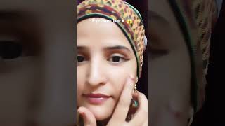 Viral Eyeliner Hack😲 Anihashaikh16 makeuptips short makeuptutorial eyemakeup eyelinerhack [upl. by Reste279]