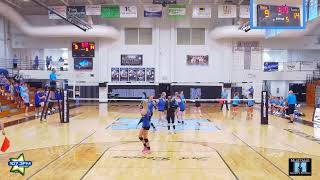 Mustang Volleyball Varsity vs Whitesville Trinity 91924 [upl. by Yanal]