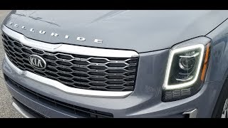 2020 Kia Telluride EX Headlight Quick Look [upl. by Iuq256]