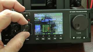 Recent RS918 CW features QRP Peak Filter APF memory keyer [upl. by Kcinomod]