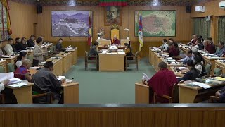 Austalian Tibetan resettlement program resumed Desung Kalon to Parliament [upl. by Aramoix]