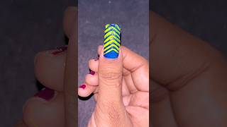 Easy nail art design with sticker 💅💖✨nailartdesigns youtubeshorts trending explorepage diy [upl. by Vilhelmina]