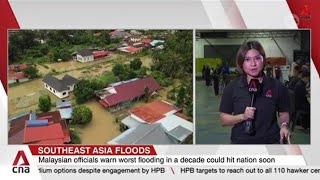 Over 95000 people evacuated as Malaysia braces for worst floods in a decade [upl. by Cicenia218]