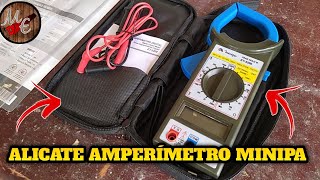 ALICATE AMPERÍMETRO MINIPA ET3200 melhor custobenefício [upl. by Eserehc]